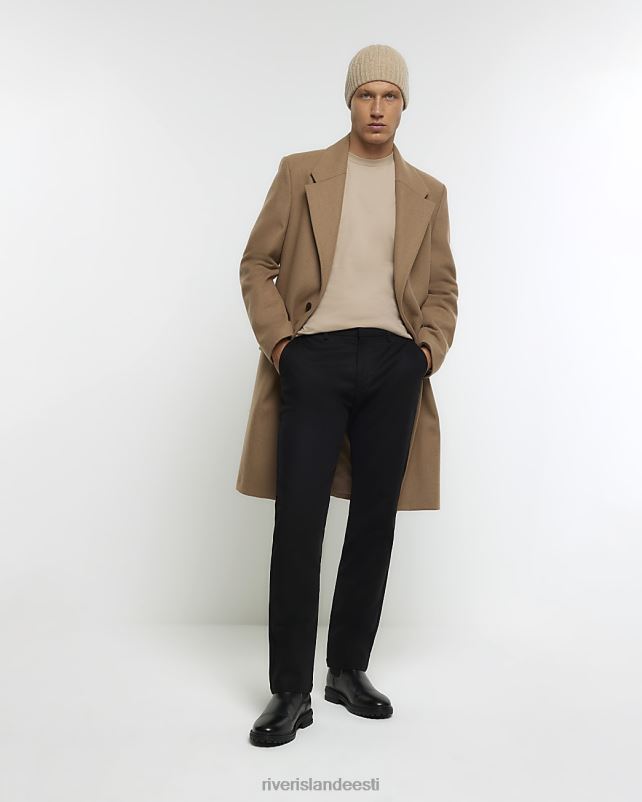 kehakate must mehed River Island mitmikpakendis 5 slim fit T-särki 44TLL2963