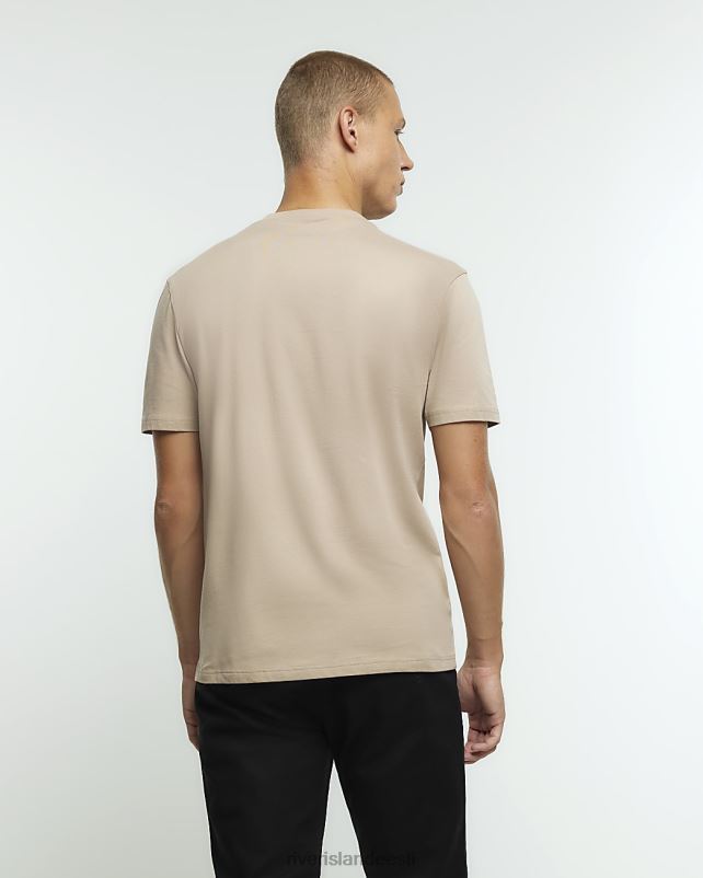 kehakate must mehed River Island mitmikpakendis 5 slim fit T-särki 44TLL2963