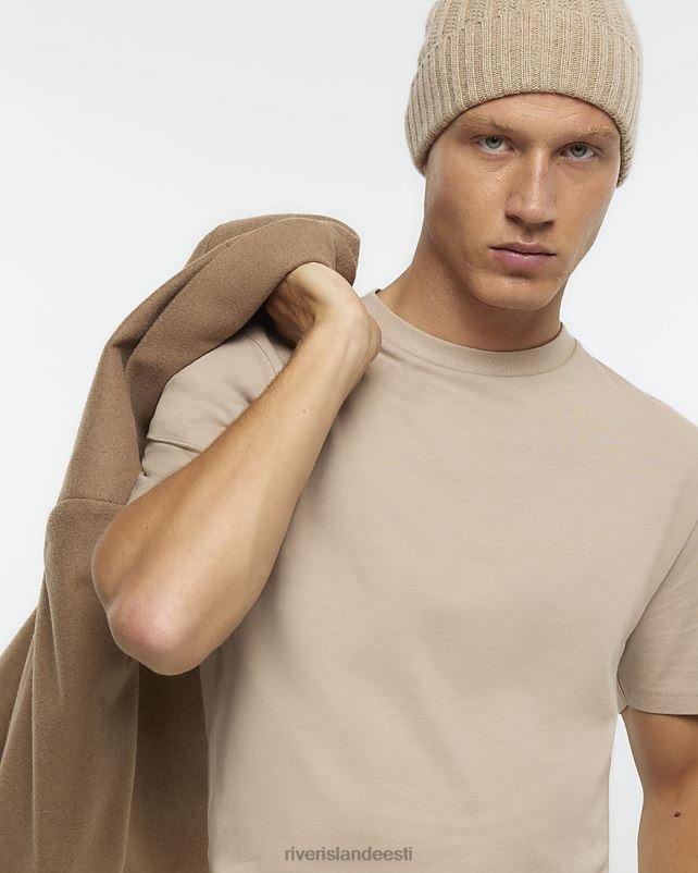 kehakate must mehed River Island mitmikpakendis 5 slim fit T-särki 44TLL2963