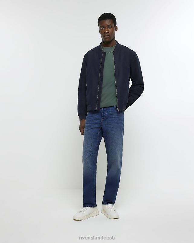 kehakate roheline mehed River Island tavalise vormiga t-särk 44TLL2511