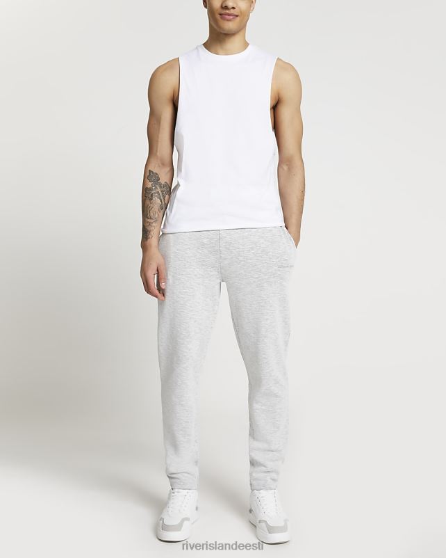 kehakate valge mehed River Island tavalise sobivusega vest 44TLL2597