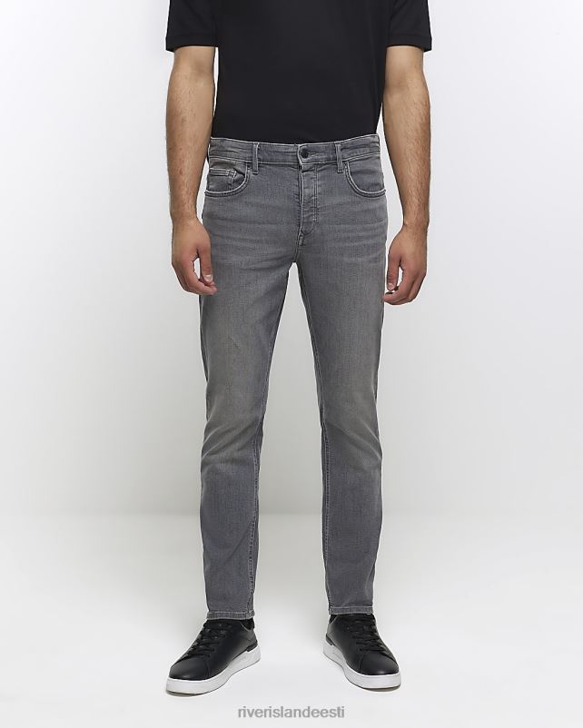 kehakate hall mehed River Island slim fit teksad 44TLL2645