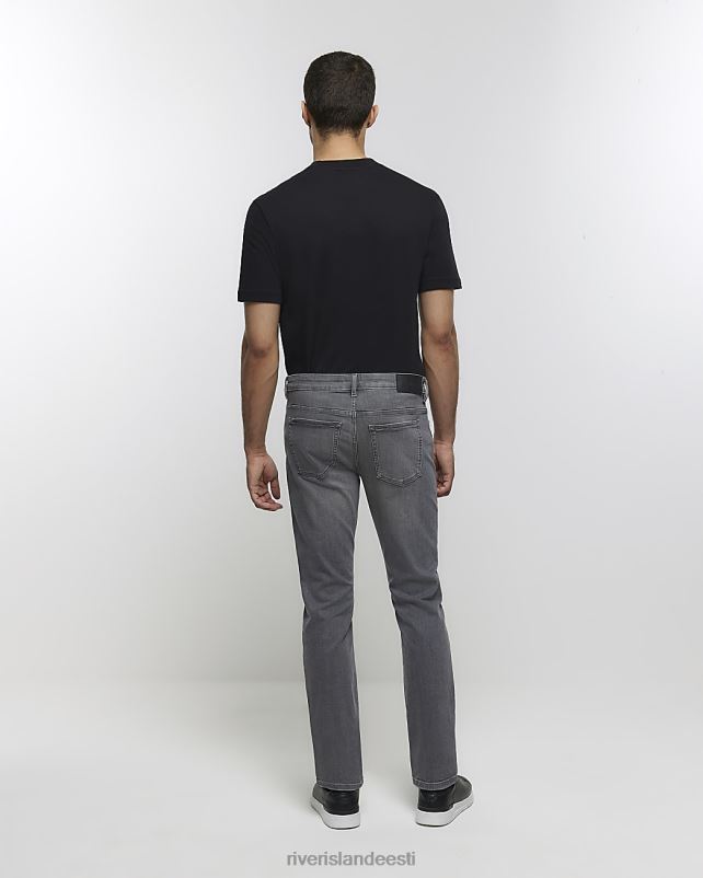 kehakate hall mehed River Island slim fit teksad 44TLL2645
