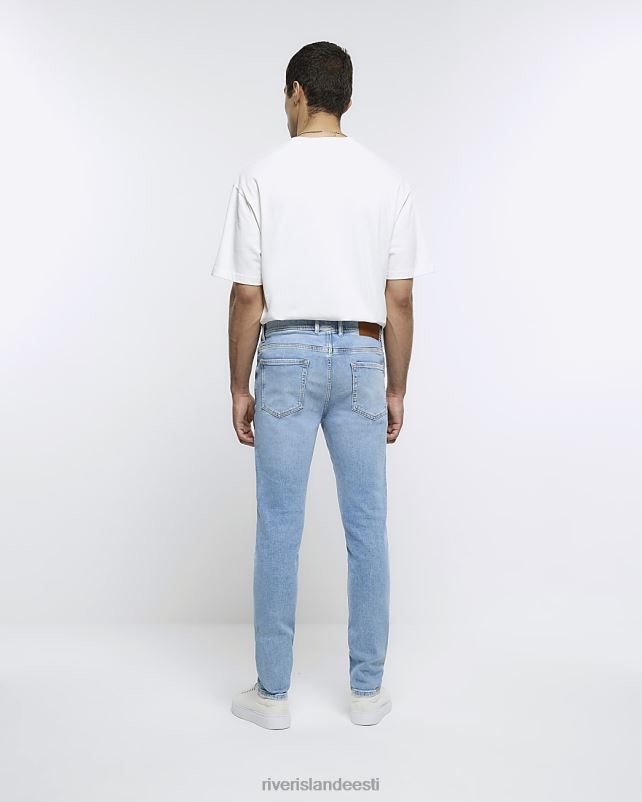 kehakate helesinine mehed River Island kitsad teksad 44TLL2469