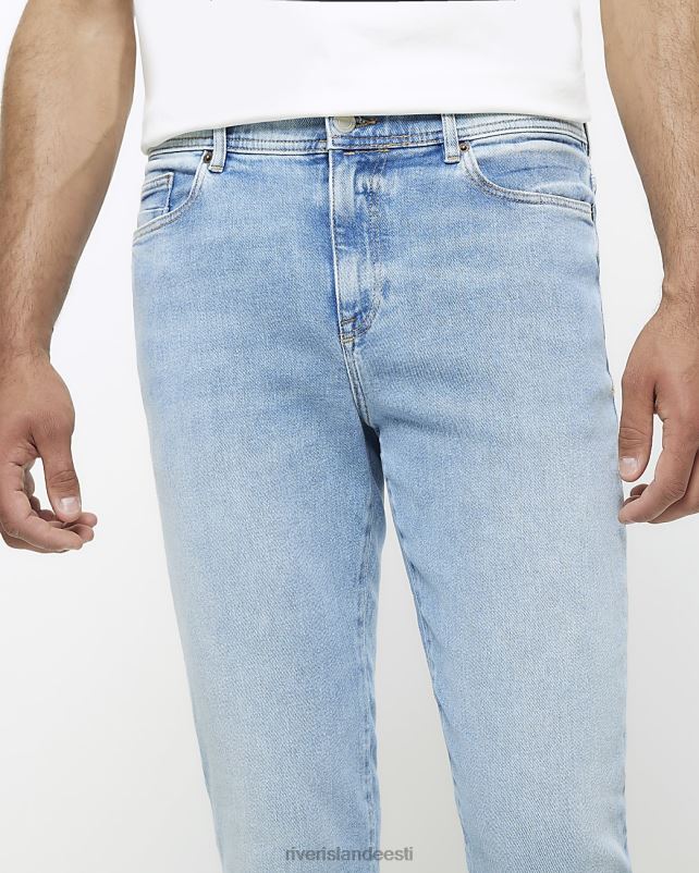 kehakate helesinine mehed River Island kitsad teksad 44TLL2469