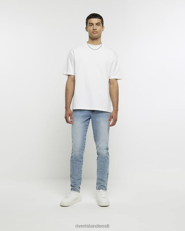 kehakate helesinine mehed River Island kitsenev teksa 44TLL2929