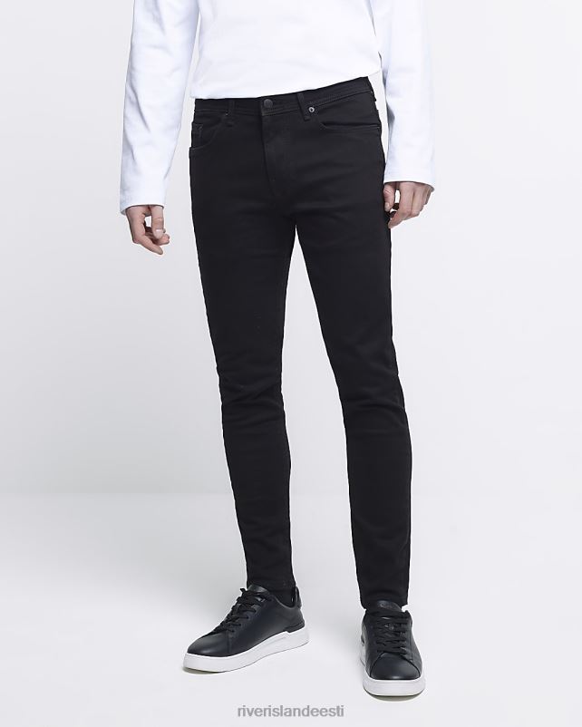 kehakate must mehed River Island kitsad teksad 44TLL2465