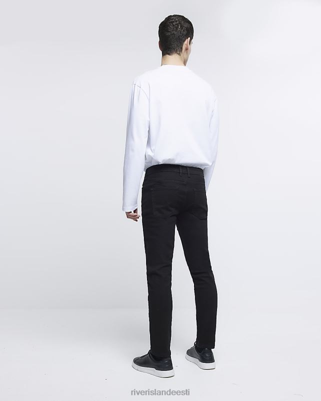 kehakate must mehed River Island kitsad teksad 44TLL2465