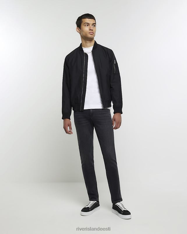 kehakate must mehed River Island kitsad teksad 44TLL5420