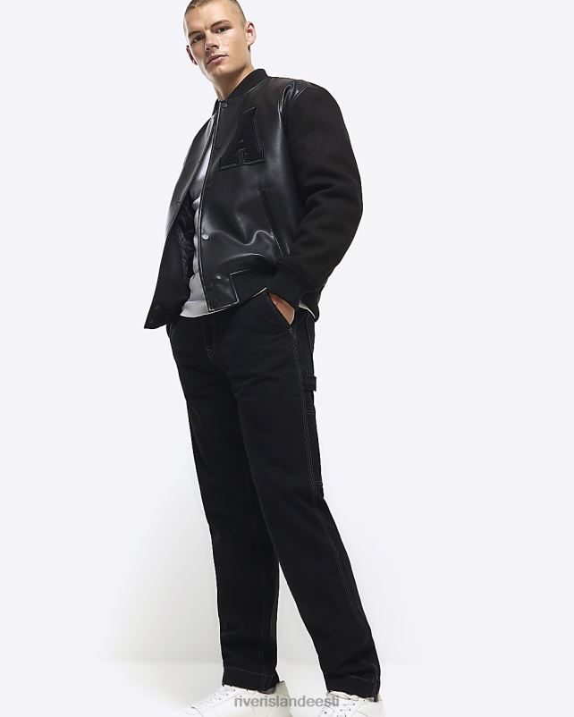 kehakate must mehed River Island lahtised puusepa teksad 44TLL5640