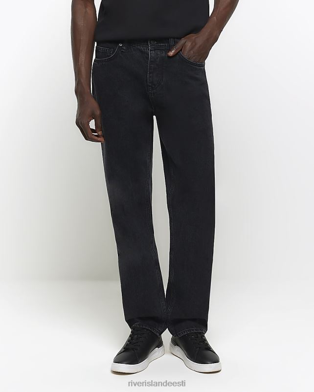 kehakate must mehed River Island sirgjoonelised teksad 44TLL5443