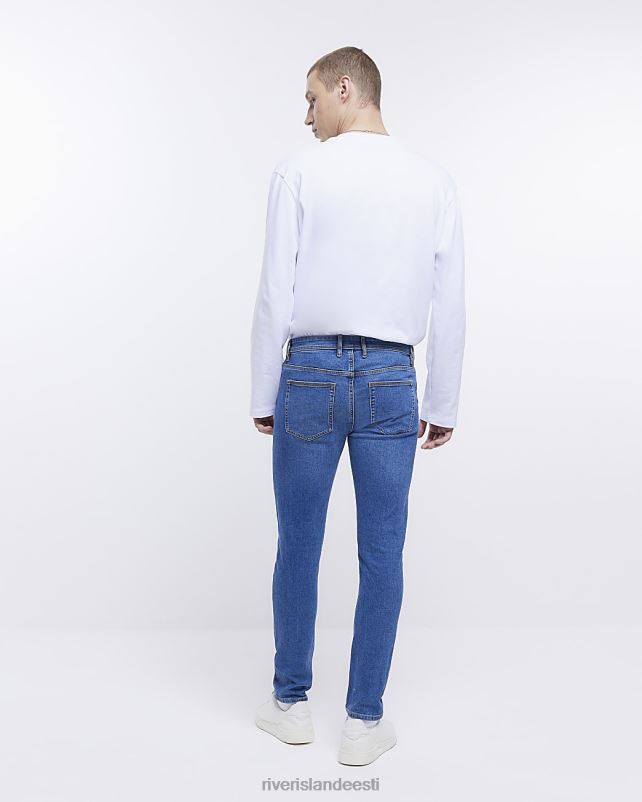 kehakate sinine mehed River Island kitsad teksad 44TLL2464