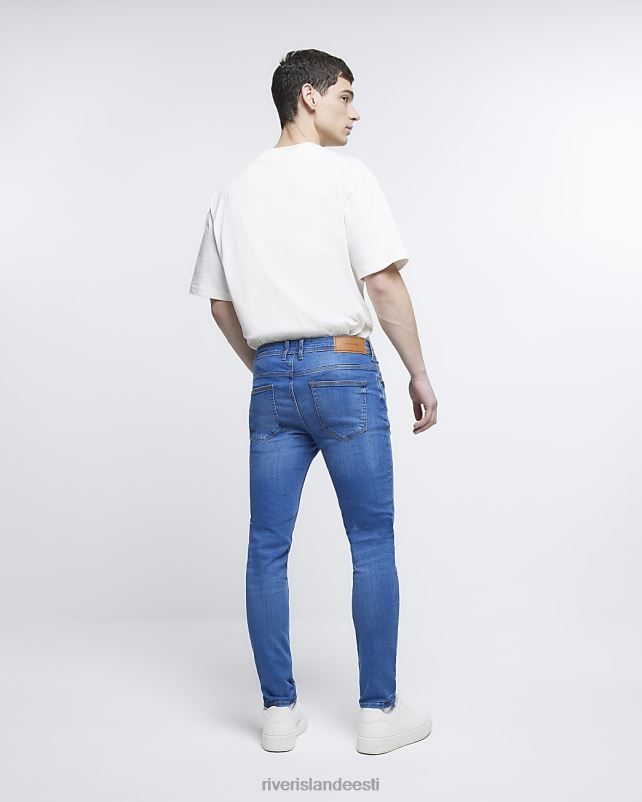 kehakate sinine mehed River Island kitsad teksad 44TLL2466