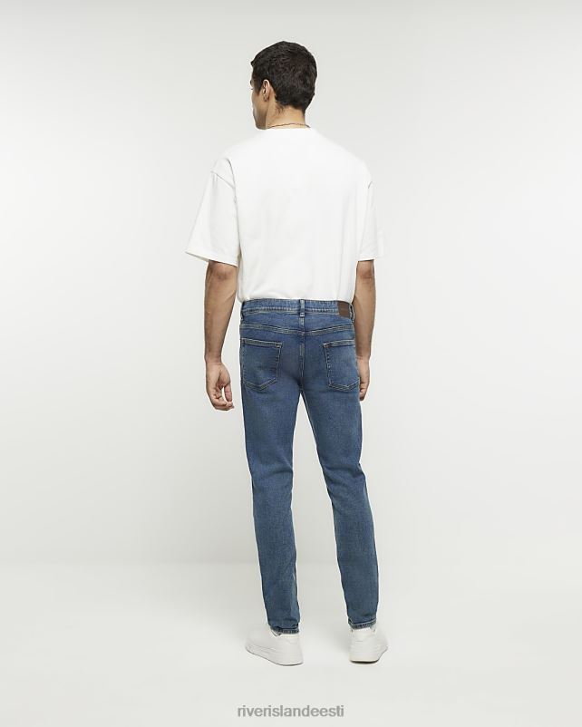 kehakate sinine mehed River Island kitsad teksad 44TLL5513