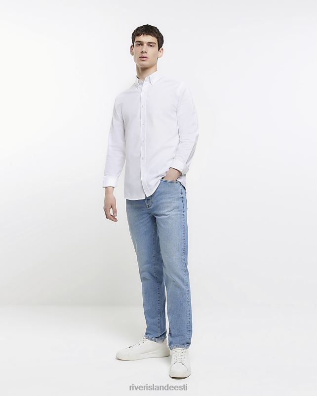 kehakate sinine mehed River Island kitsenevad teksapüksid 44TLL2930