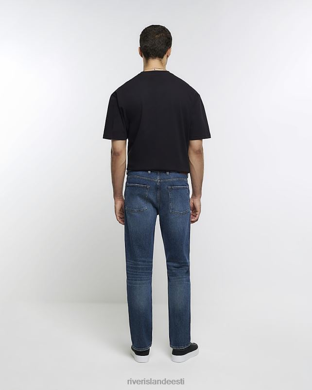 kehakate sinine mehed River Island sirgjoonelised teksad 44TLL5615