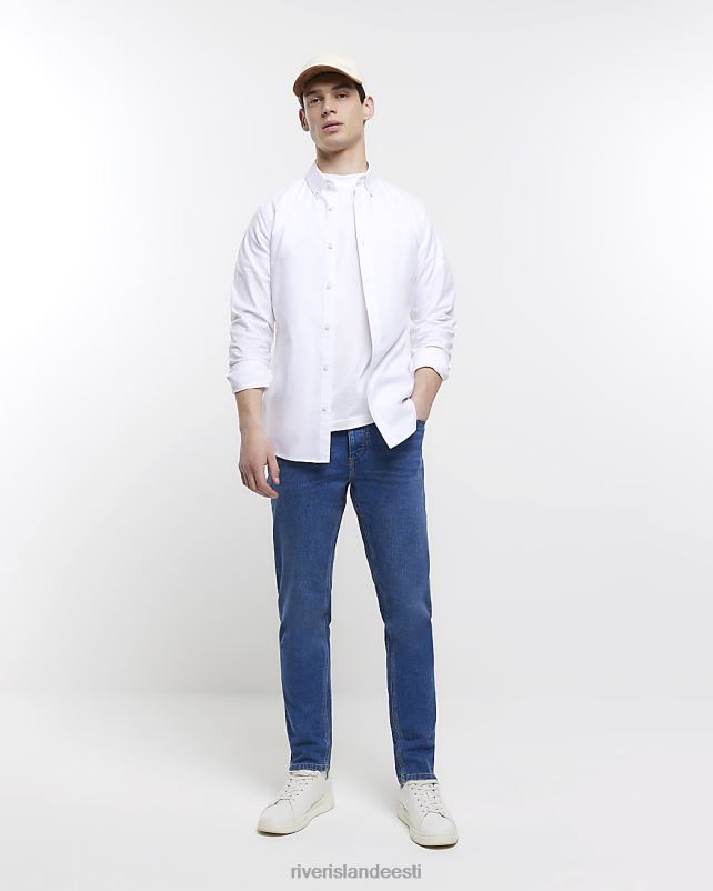 kehakate sinine mehed River Island slim fit teksad 44TLL2322
