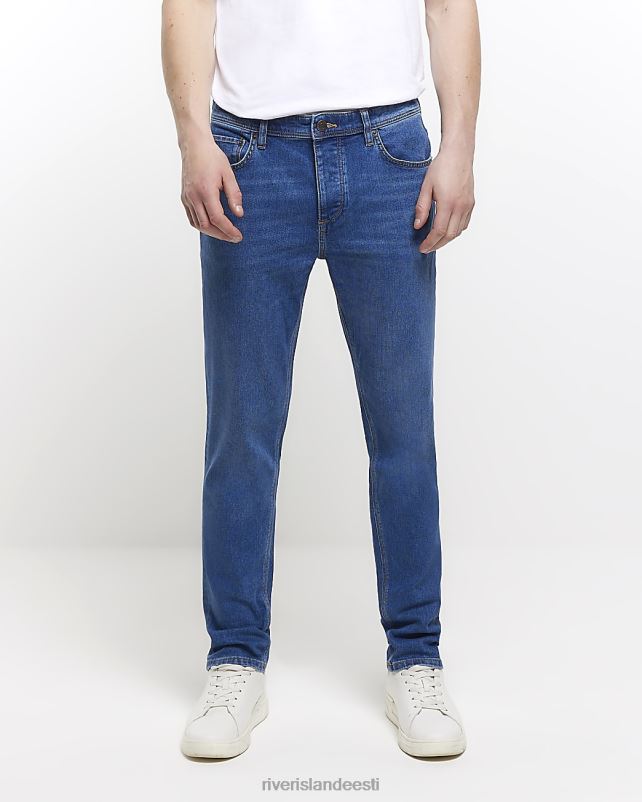 kehakate sinine mehed River Island slim fit teksad 44TLL2322