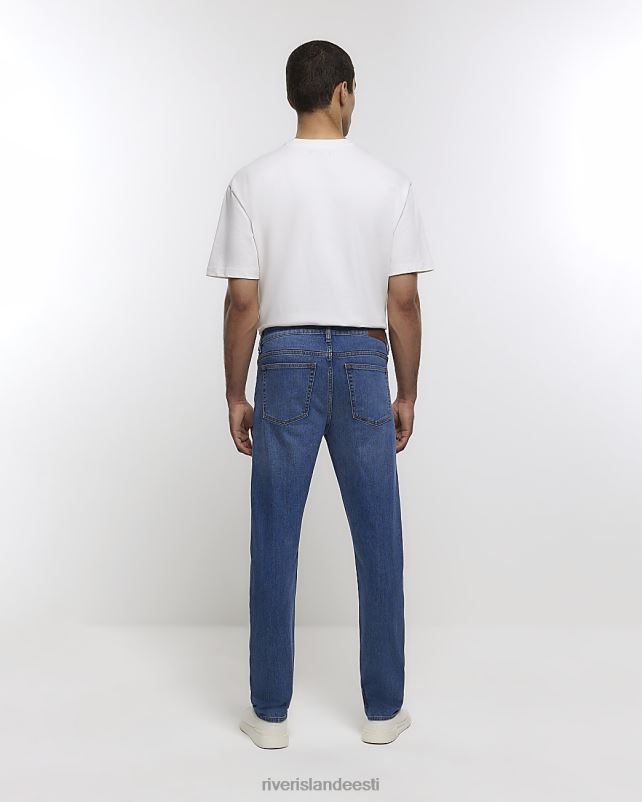 kehakate sinine mehed River Island slim fit teksad 44TLL2500