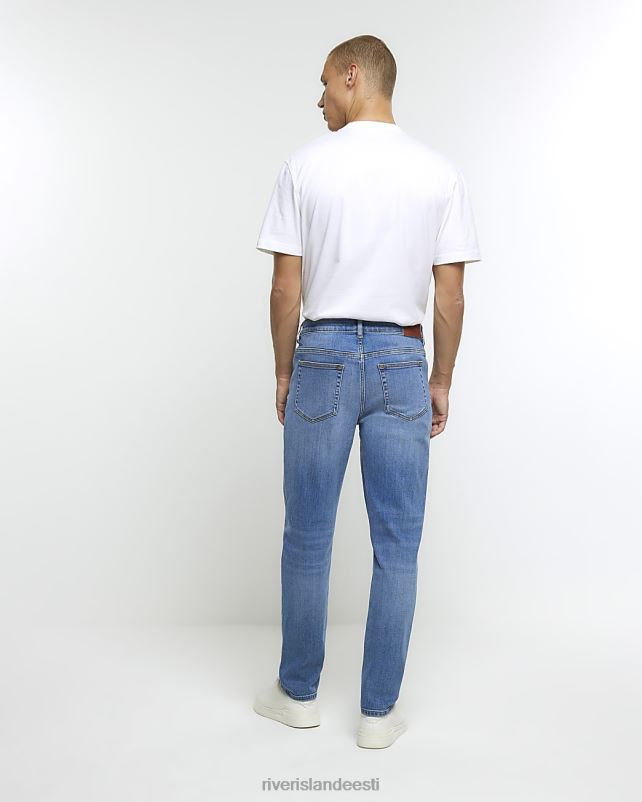 kehakate sinine mehed River Island slim fit teksad 44TLL2640