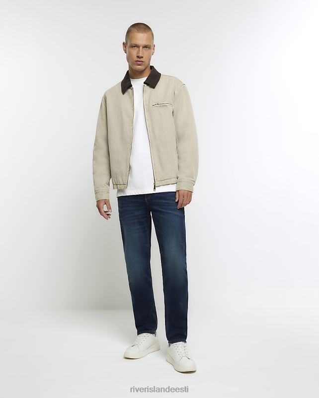 kehakate sinine mehed River Island slim fit teksad 44TLL2643