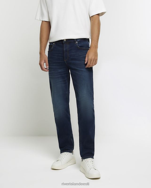 kehakate sinine mehed River Island slim fit teksad 44TLL2643