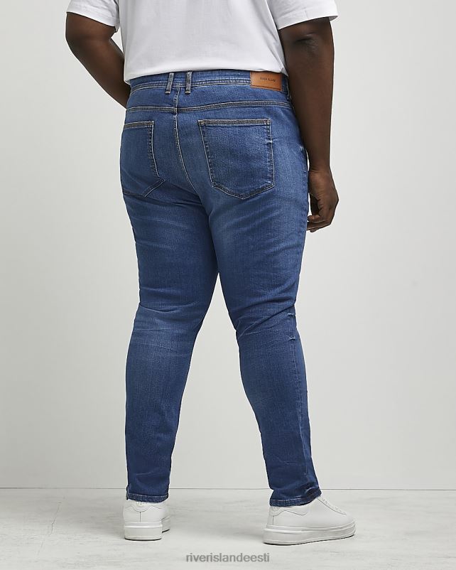 kehakate sinine mehed River Island suured ja kõrged kitsad teksad 44TLL5986