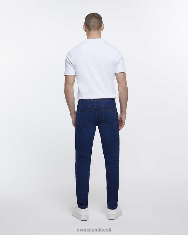 kehakate tumesinine mehed River Island kitsad teksad 44TLL2471