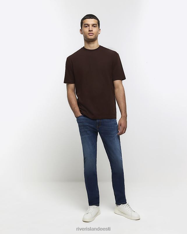 kehakate tumesinine mehed River Island kitsad teksad 44TLL5570