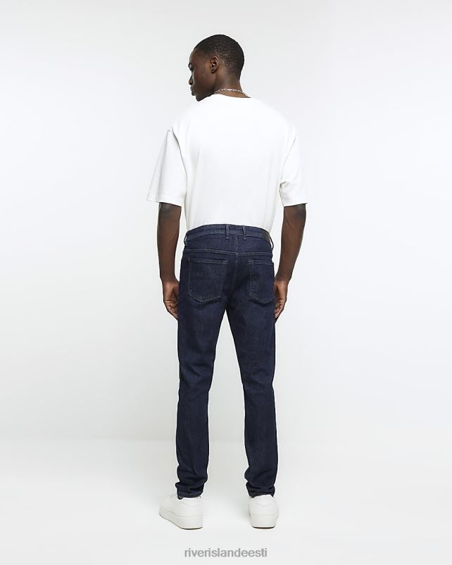 kehakate tumesinine mehed River Island kitsad teksad 44TLL5652