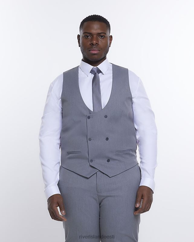 kehakate hall mehed River Island suur ja kõrge kõhn vest 44TLL3159