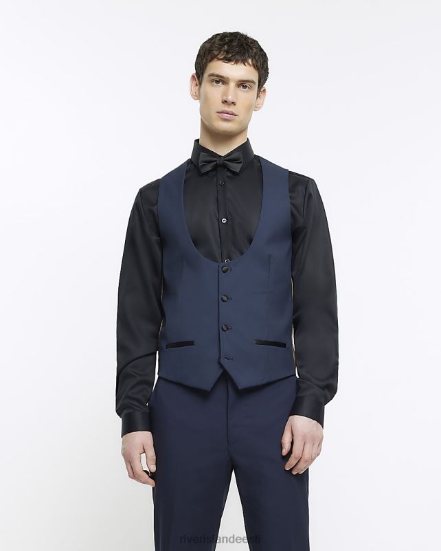 kehakate merevägi mehed River Island slim fit smokingist vest 44TLL3031