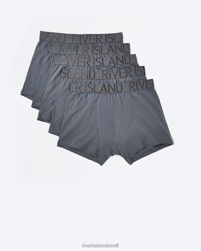tarvikud hall mehed River Island multipakk 5 ri bokserit 44TLL3124