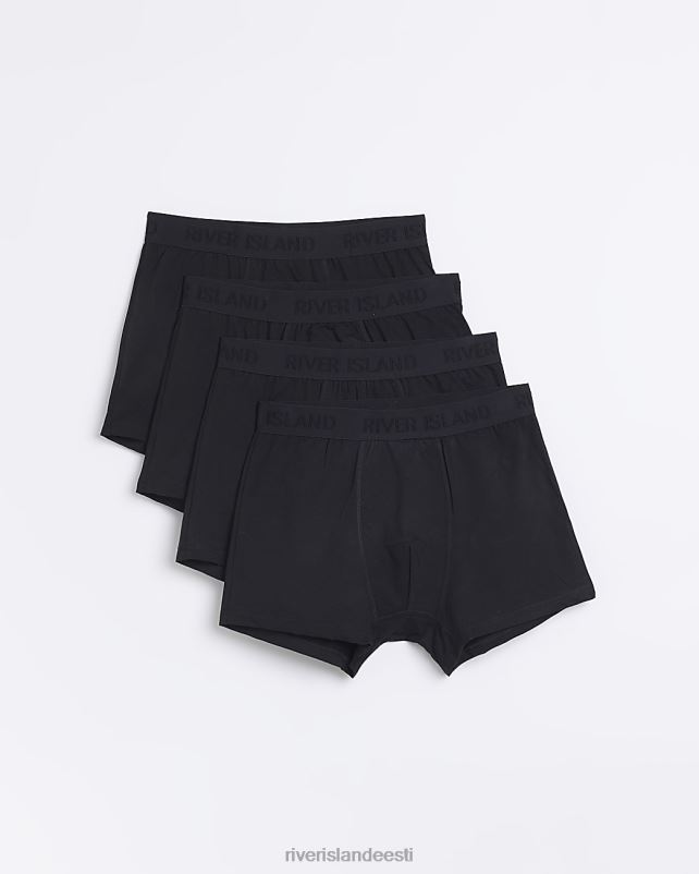 tarvikud must mehed River Island mitmikpakis 4 ri kohvrit 44TLL3089