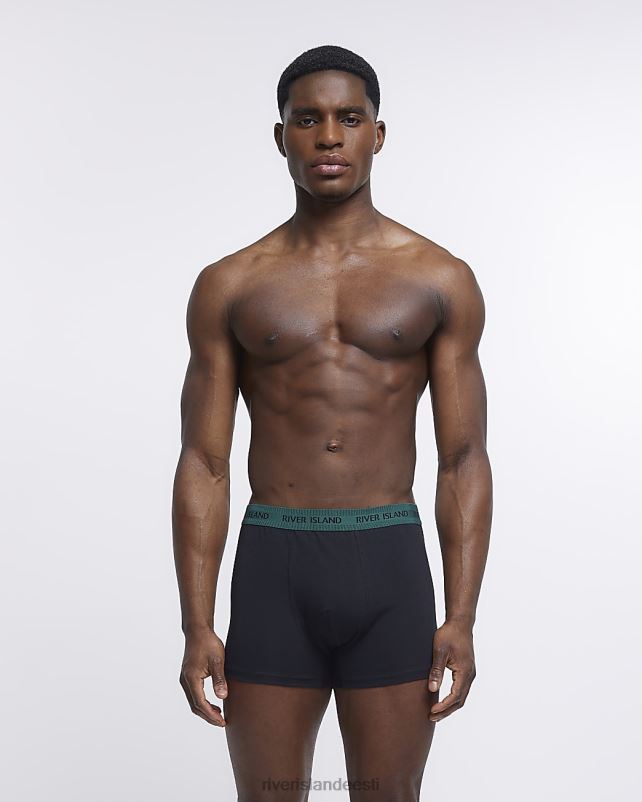 tarvikud must mehed River Island multipakk 4 ri bokserit 44TLL3091