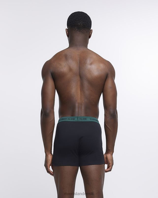 tarvikud must mehed River Island multipakk 4 ri bokserit 44TLL3091