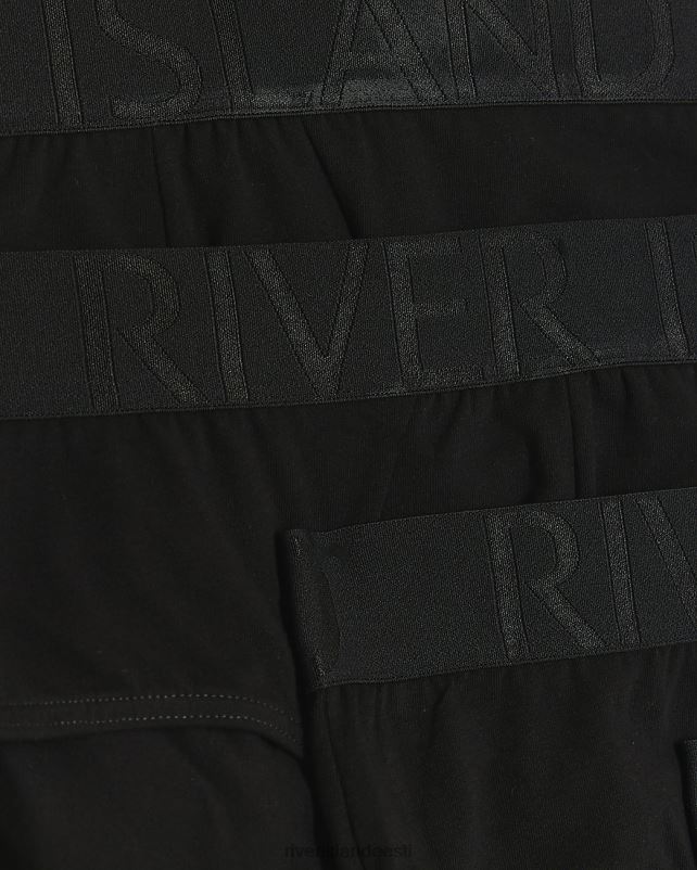 tarvikud must mehed River Island tavaline fit ri short multipack 44TLL2663