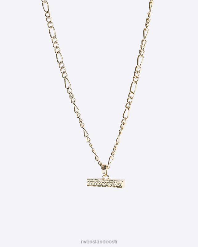 tarvikud kullast mehed River Island värvi keldi baarist kaelakee 44TLL5531