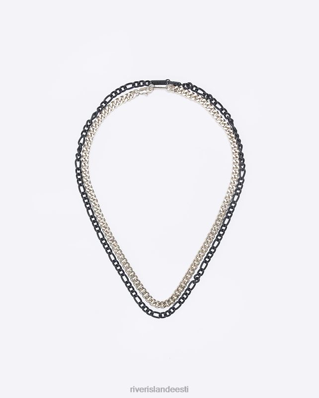 tarvikud kullast mehed River Island värviline mitmerealine kaelakee 44TLL5891