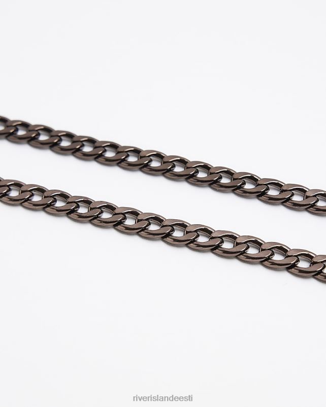 tarvikud pruun mehed River Island kett kaelakee 44TLL5547