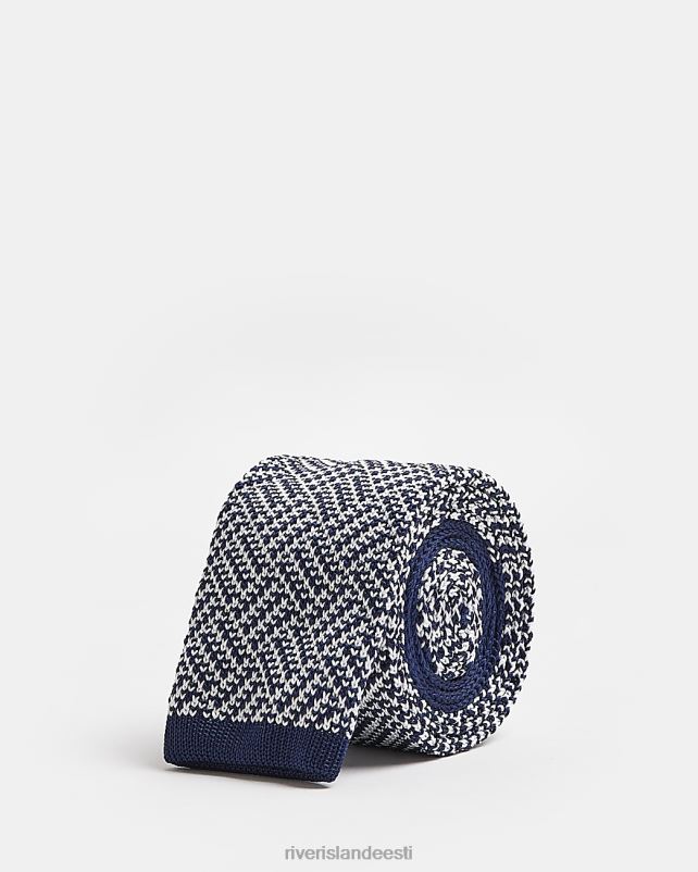 tarvikud merevägi mehed River Island prindiga kootud lips 44TLL5953