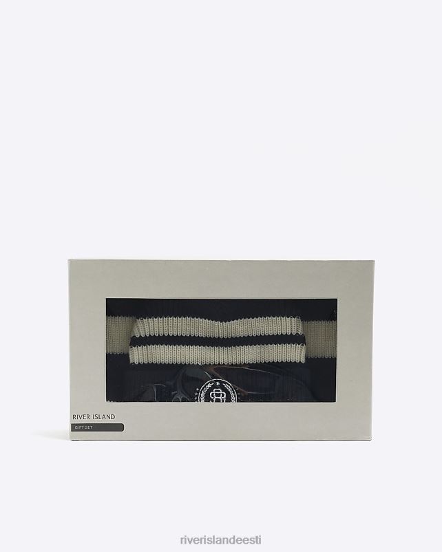 tarvikud merevägi mehed River Island kootud nokamütsi komplekt 44TLL5478