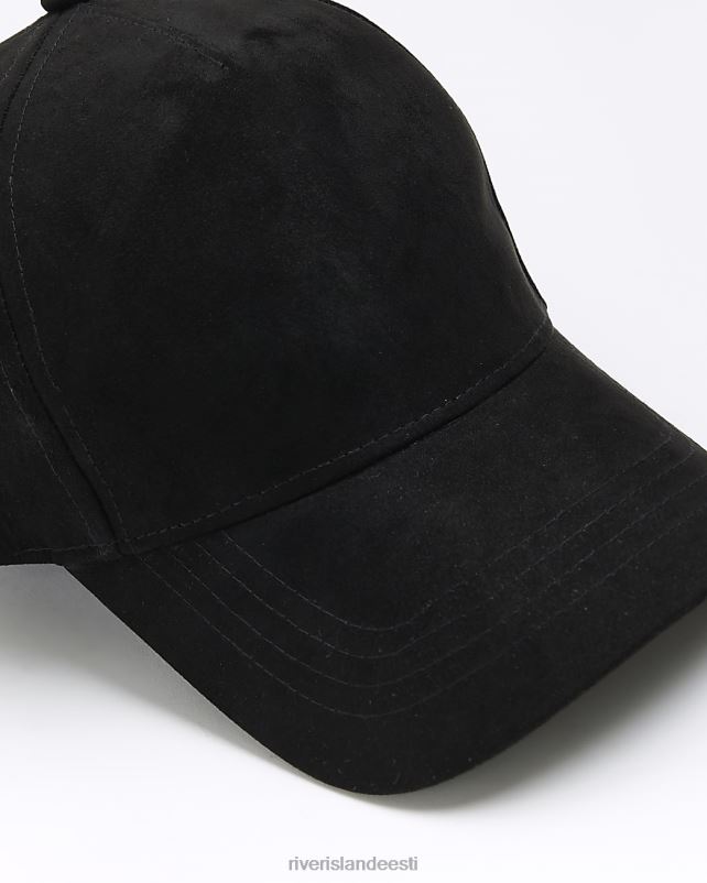 tarvikud must mehed River Island suedette müts 44TLL2957