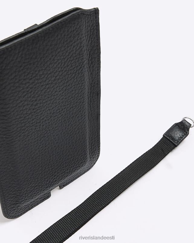 tarvikud must mehed River Island nahast kaardihoidja 44TLL2665