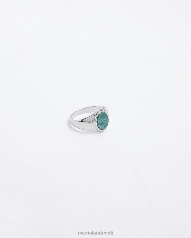 tarvikud roheline mehed River Island kivist märgisõrmus 44TLL5906