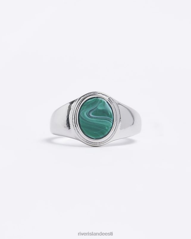tarvikud roheline mehed River Island kivist märgisõrmus 44TLL5906