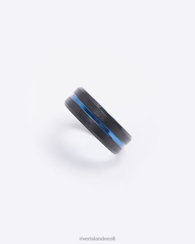 tarvikud sinine mehed River Island line detail ring 44TLL5873