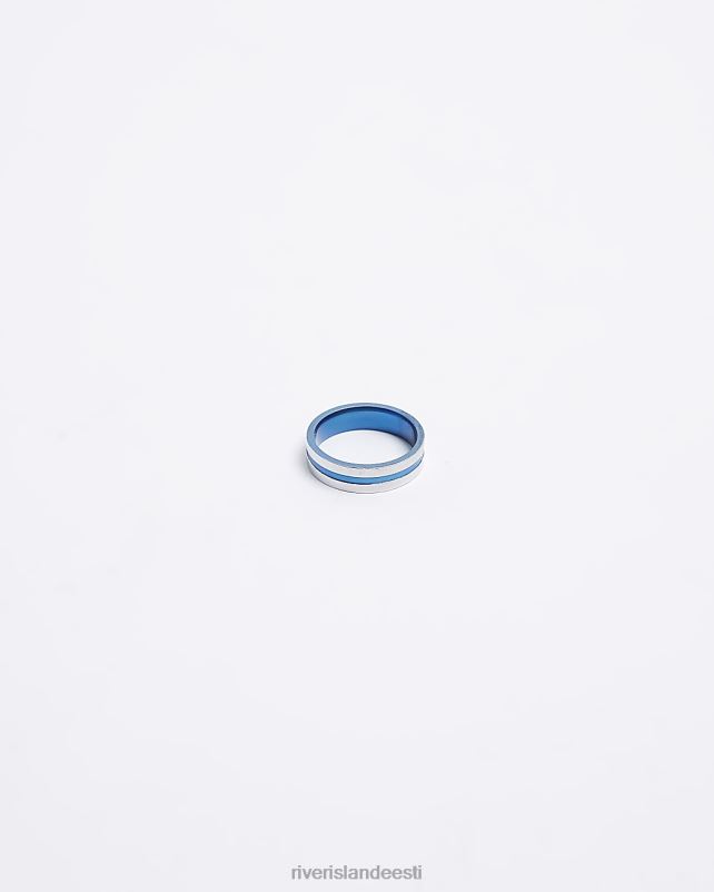 tarvikud sinine mehed River Island risti rõngas 44TLL5765
