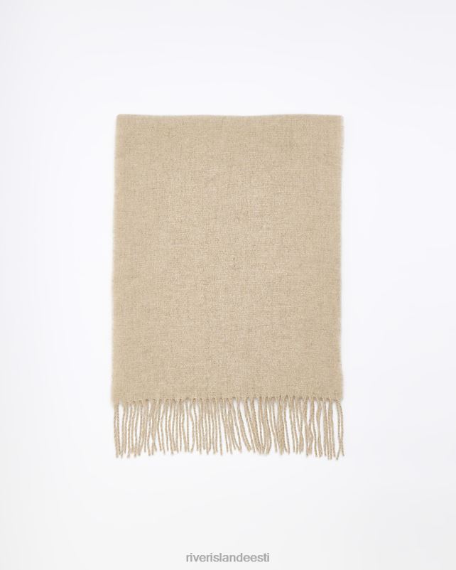 tarvikud beež mehed River Island esmaklassiline kootud sall 44TLL2790