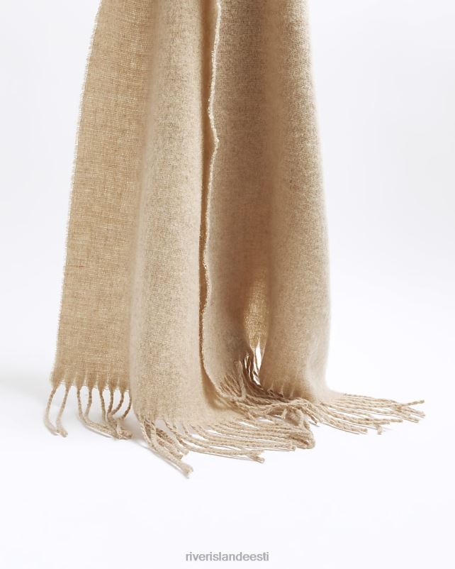 tarvikud beež mehed River Island esmaklassiline kootud sall 44TLL2790